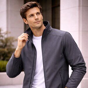 Solaris Gray Softshell Jacket – Size XL